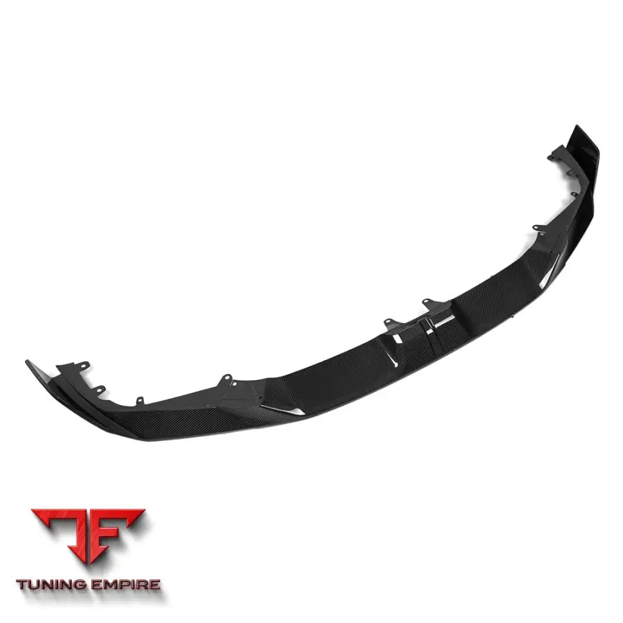 BMW X6M F96 LCI FRONT LIP IN PREPREG CARBON FIBRE - Carbon Fibre Parts