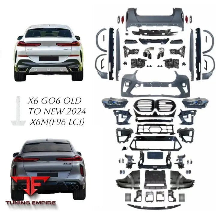 BMW X6M F96 LCI STYLE FRONT BUMPER 2024