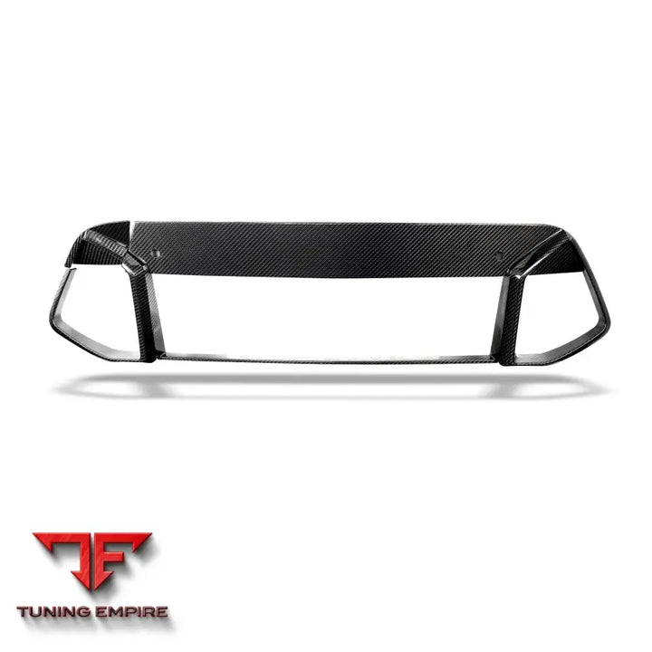 BMW X6M F96 PRE-LCI CARBON FIBER FRONT AIR INTAKE TRIM