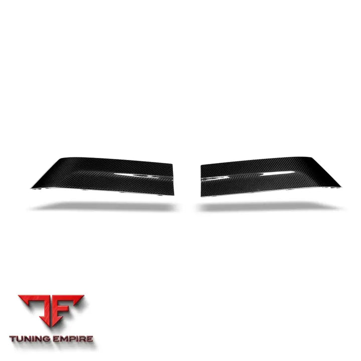 BMW X6M F96 PRE-LCI CARBON FIBER REAR BUMPER SPLITTER