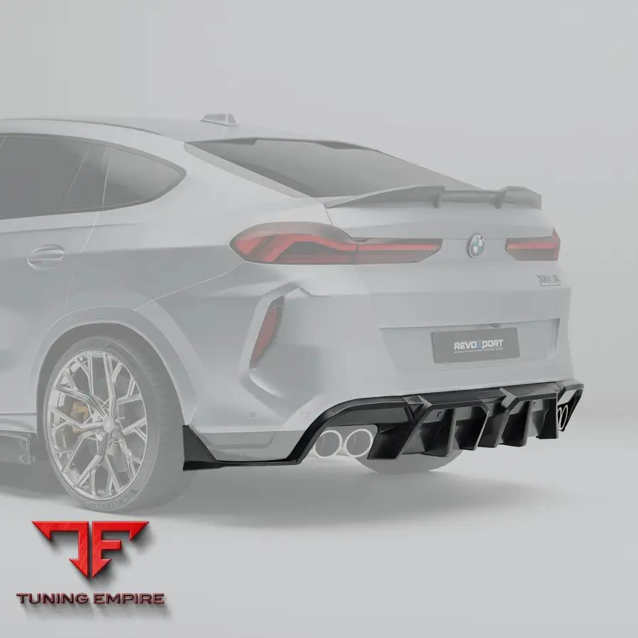 BMW X6M F96 PRE-LCI CARBON FIBER REAR DIFFUSER