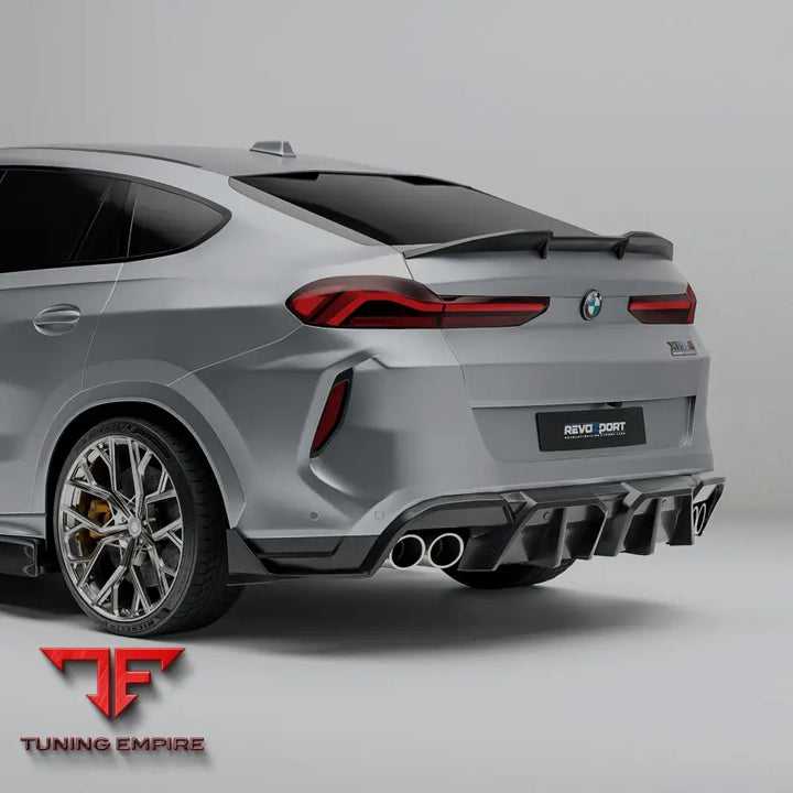 BMW X6M F96 PRE-LCI CARBON FIBER REAR DIFFUSER