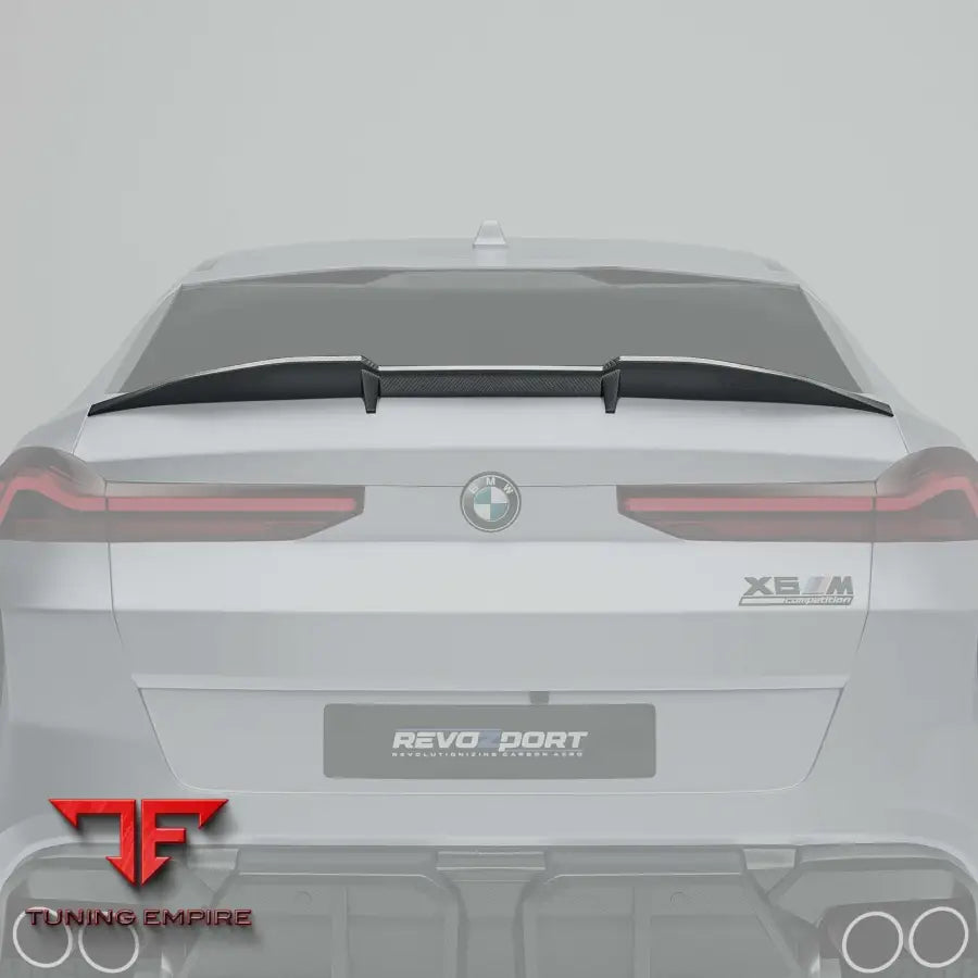 BMW X6M F96 PRE-LCI CARBON FIBER REAR SPOILER