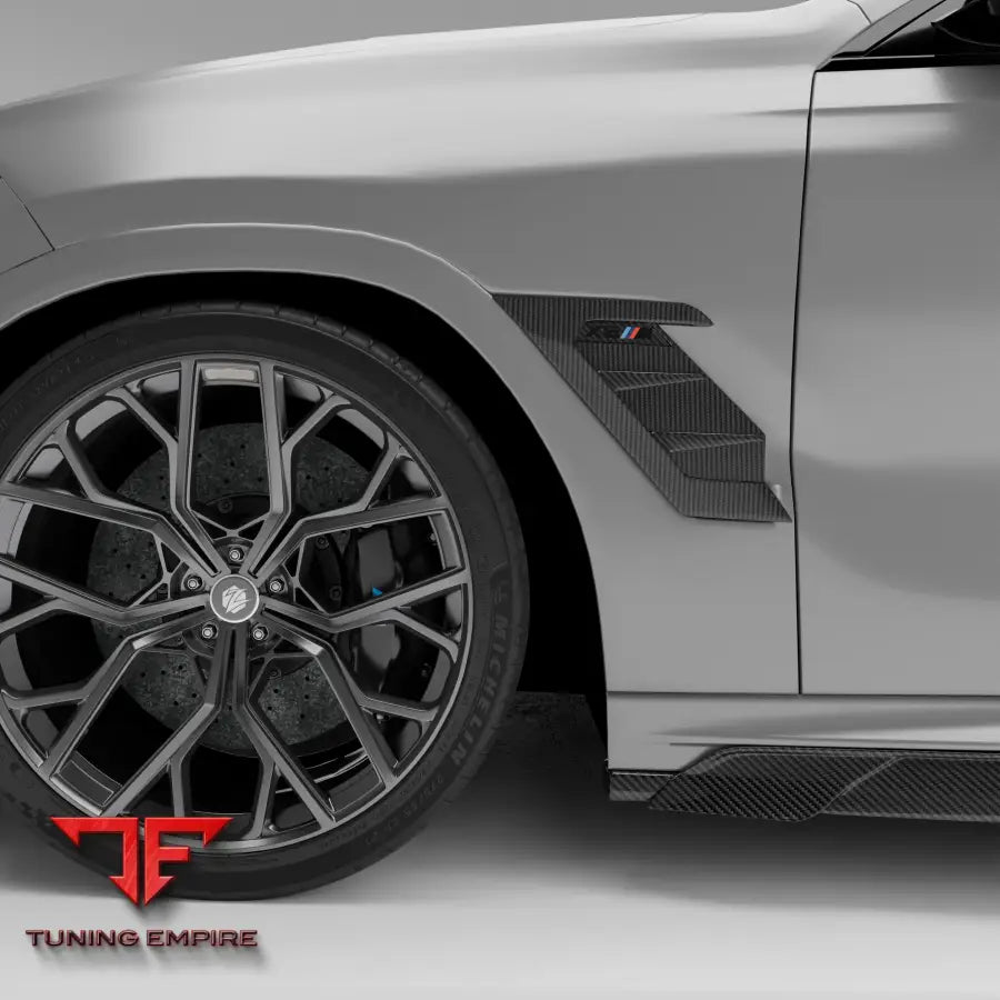 BMW X6M F96 PRE-LCI CARBON FIBER SIDE VENTS