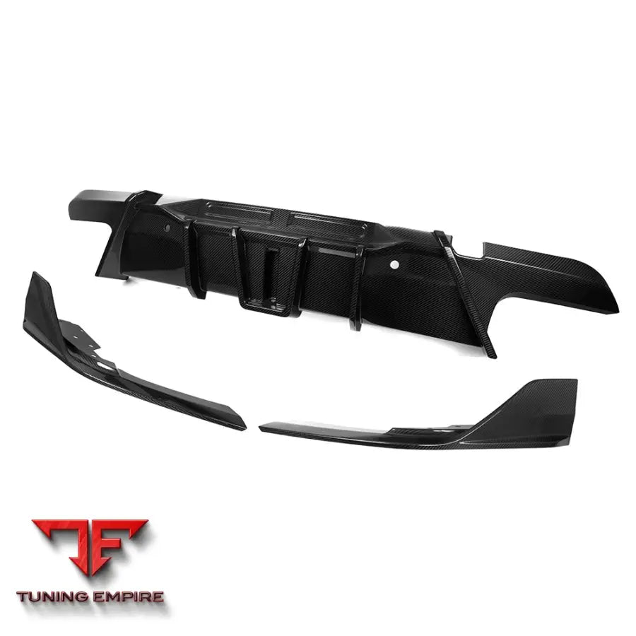 BMW X6M F96 REAR DIFFUSER IN PREPREG CARBON FIBRE - Carbon Fibre Parts