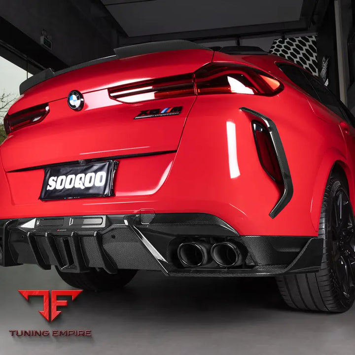 BMW X6M F96 REAR DIFFUSER IN PREPREG CARBON FIBRE - Carbon Fibre Parts