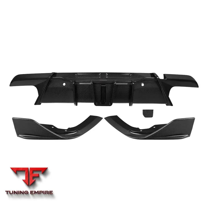 BMW X6M F96 REAR DIFFUSER IN PREPREG CARBON FIBRE - Carbon Fibre Parts
