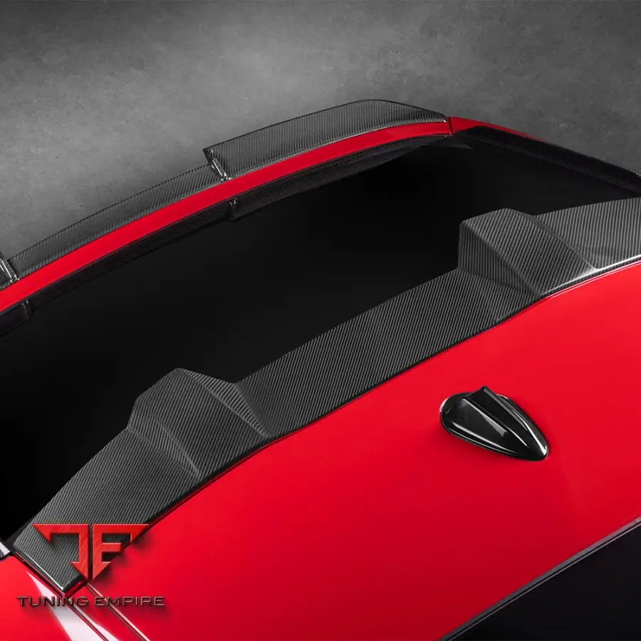 BMW X6M F96 TOP SPOILER IN PREPREG CARBON FIBRE - Carbon Fibre Parts