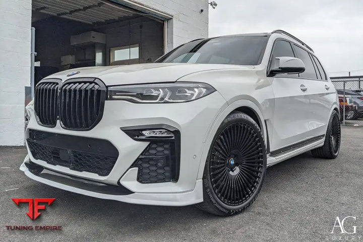 BMW X7 on custom forged wheels