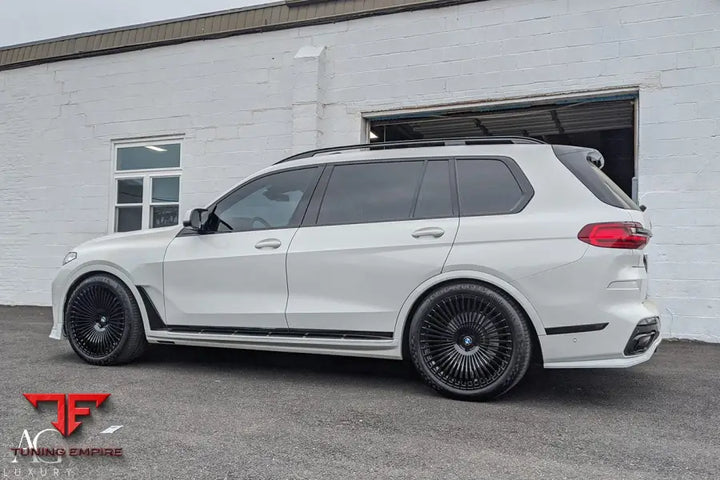 BMW X7 on custom forged wheels