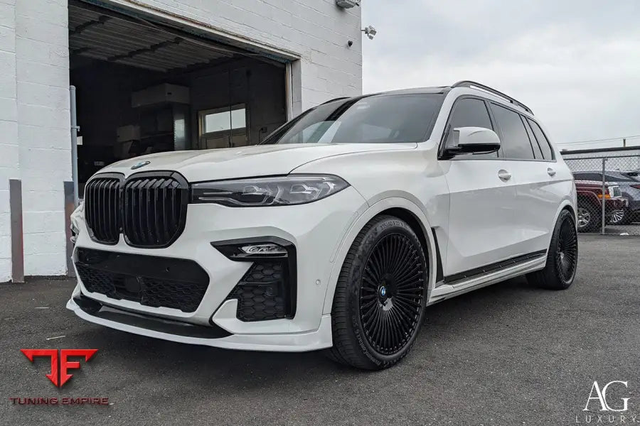 BMW X7 on custom forged wheels