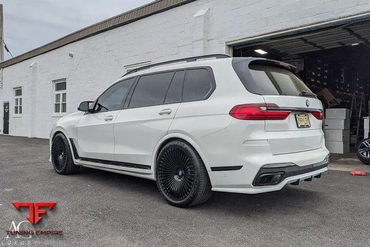 BMW X7 on custom forged wheels
