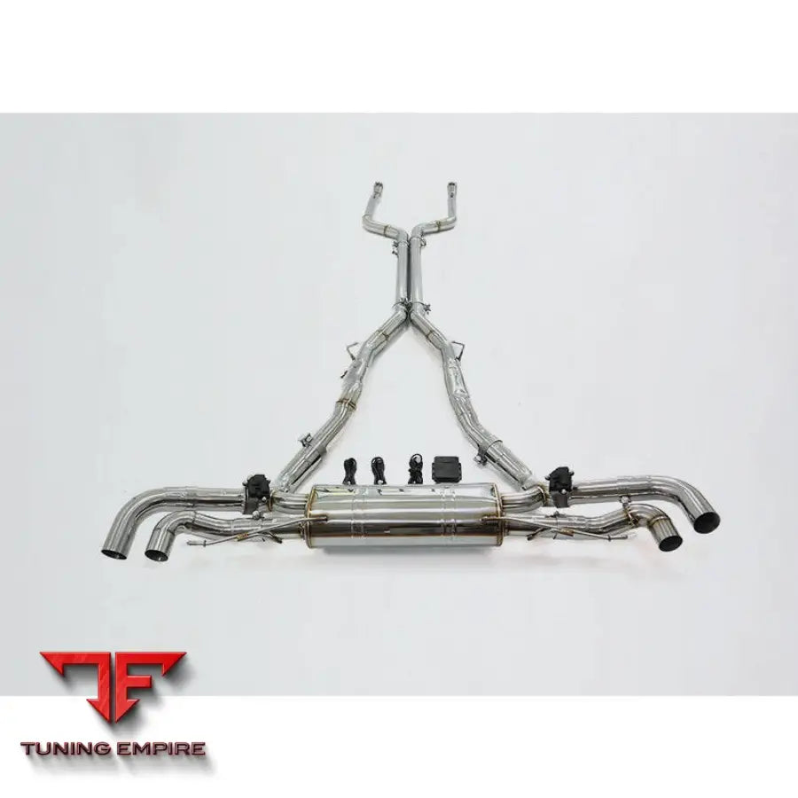 BMW X7 M50I G07 4.4T STAINLESS STEEL CATBACK RAZOR EXHAUST WITH MUFFLER VALVE
