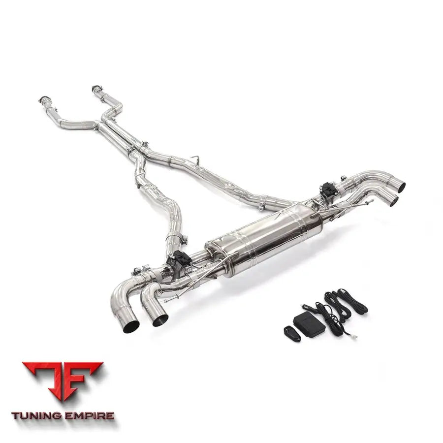 BMW X7 M60i 4.4T STAINLESS STEEL CATBACK RAZOR EXHAUST WITH MUFFLER VALVE