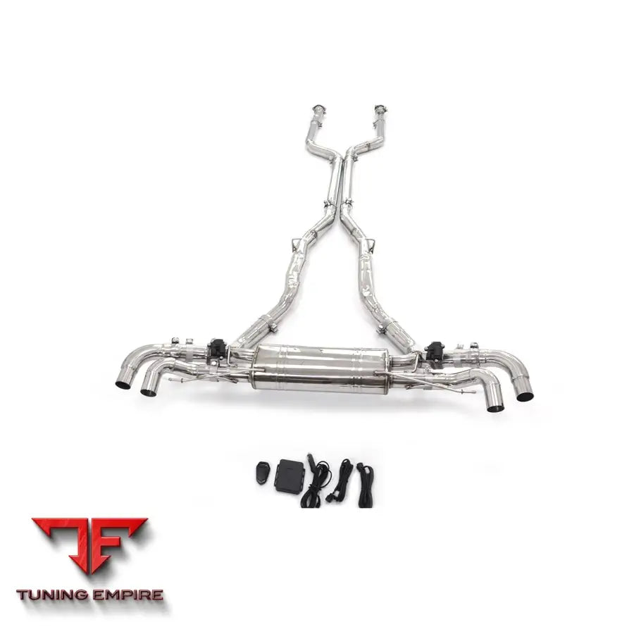 BMW X7 M60i 4.4T STAINLESS STEEL CATBACK RAZOR EXHAUST WITH MUFFLER VALVE