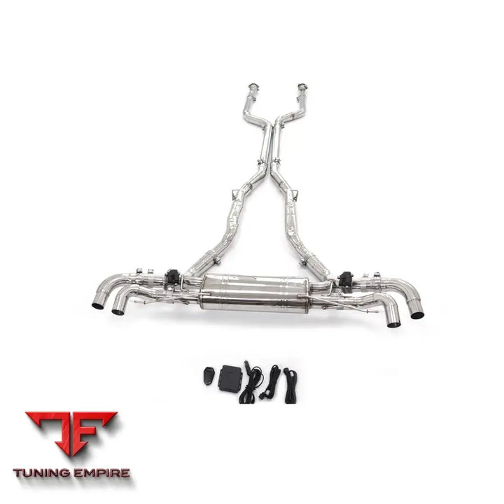 BMW X7 M60i 4.4T STAINLESS STEEL CATBACK RAZOR EXHAUST WITH MUFFLER VALVE