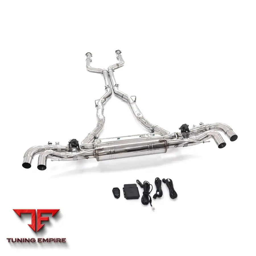 BMW X7 M60i 4.4T STAINLESS STEEL CATBACK RAZOR EXHAUST WITH MUFFLER VALVE