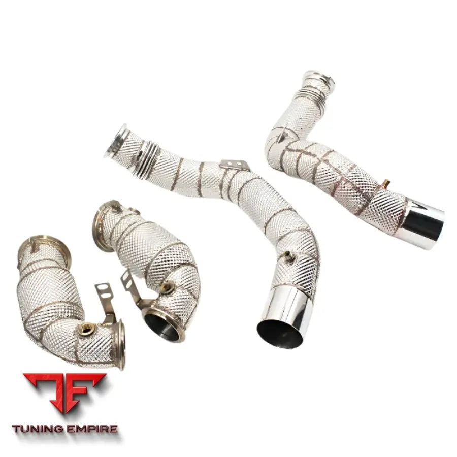 BMW X7/X7M 4.4TT V8 DOWNPIPE CATLESS OR CATTED EXHAUST SYSTEM 2019-2023