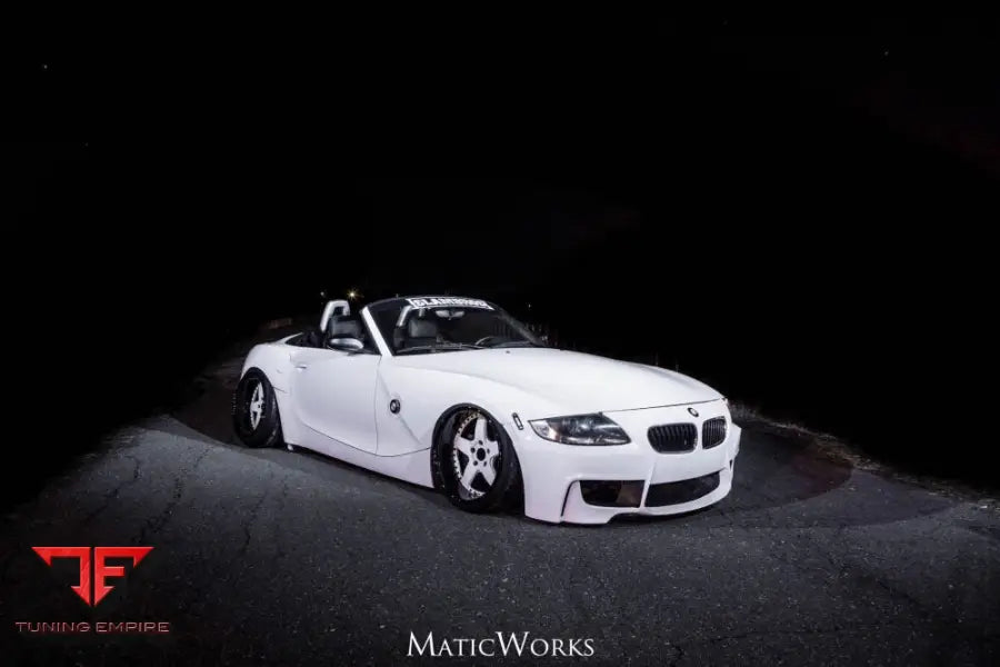 BMW Z4 on custom forged wheels
