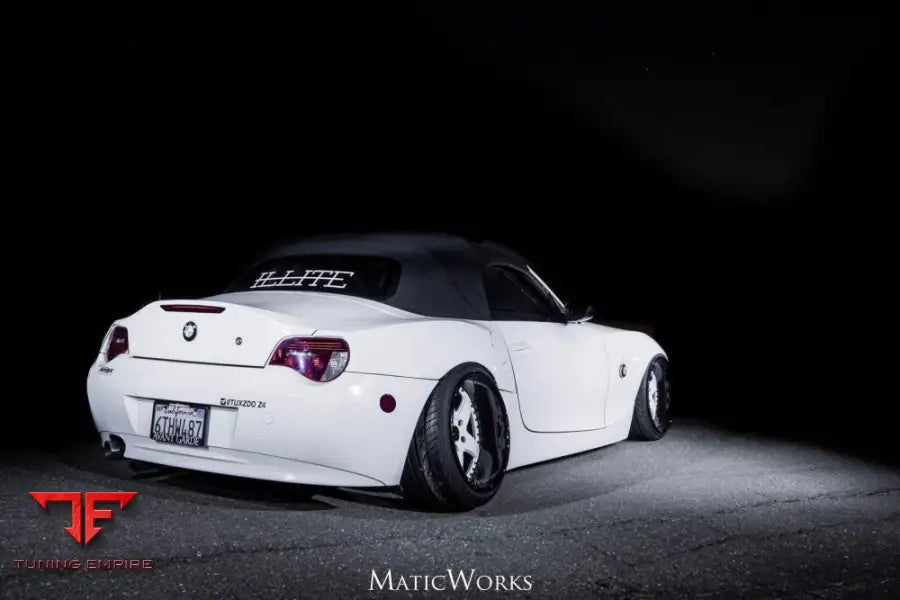 BMW Z4 on custom forged wheels