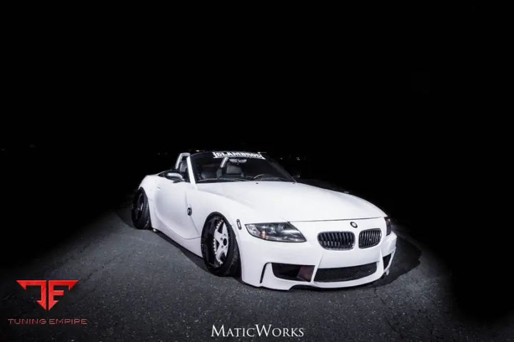 BMW Z4 on custom forged wheels