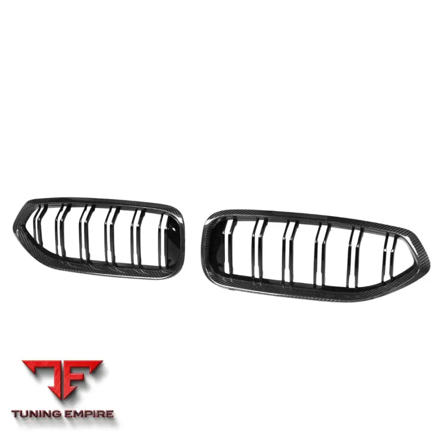 BMW Z4 G29 2018-2022 DOUBLE SLAT CARBON FIBRE GRILLE - CT CARBON