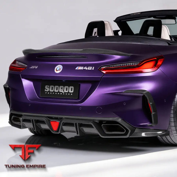 BMW Z4 G29 REAR BUMPER INSERTS IN PREPREG CARBON FIBRE - Carbon Fibre Parts