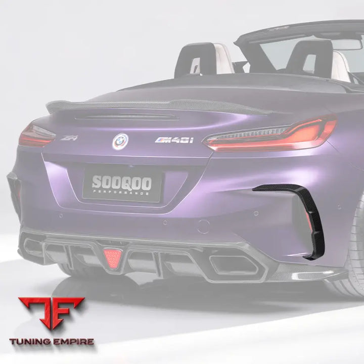 BMW Z4 G29 REAR BUMPER INSERTS IN PREPREG CARBON FIBRE - Carbon Fibre Parts