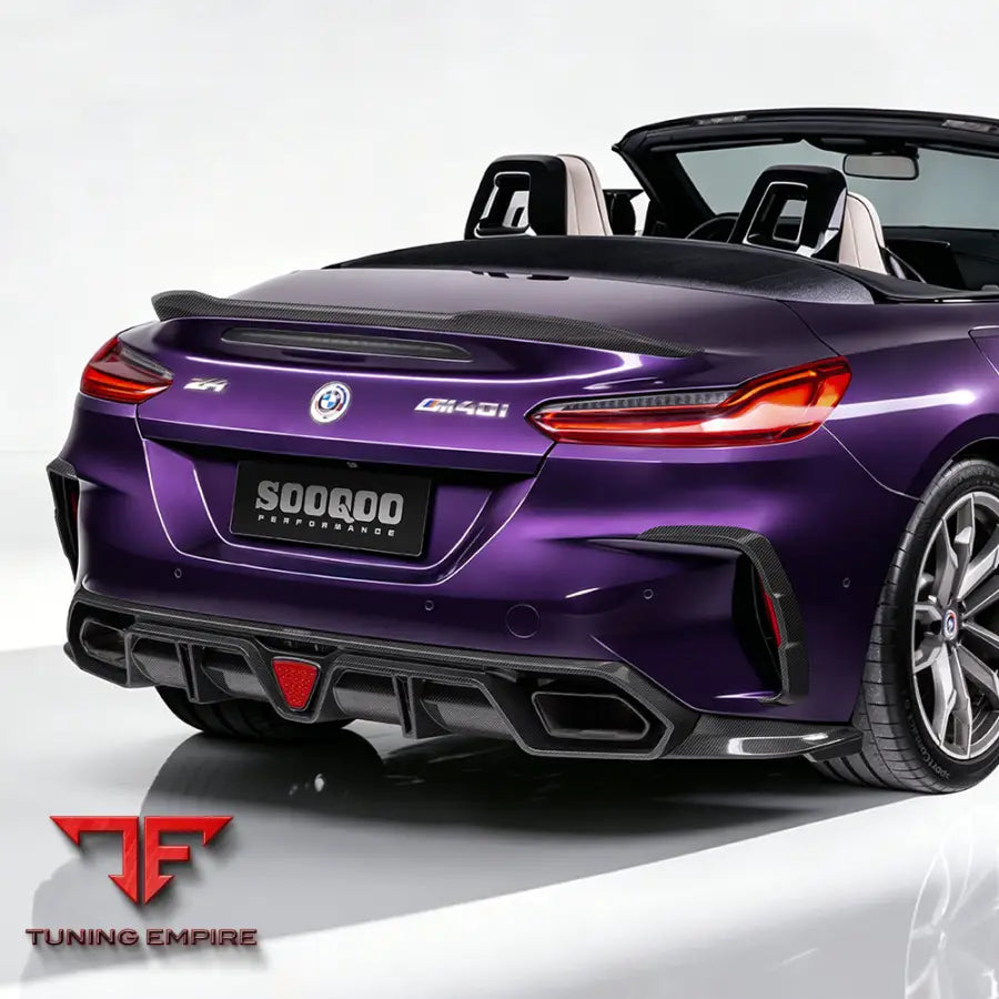 BMW Z4 G29 REAR DIFFUSER IN PREPREG CARBON FIBRE - Carbon Fibre Parts