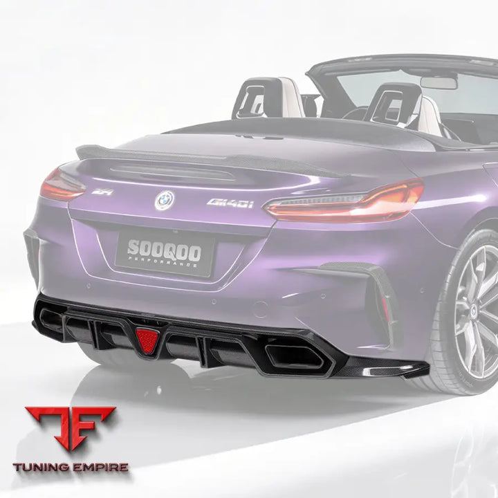 BMW Z4 G29 REAR DIFFUSER IN PREPREG CARBON FIBRE - Carbon Fibre Parts