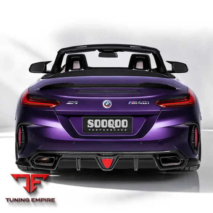 BMW Z4 G29 REAR SPOILER IN PREPREG CARBON FIBRE - Carbon Fibre Parts