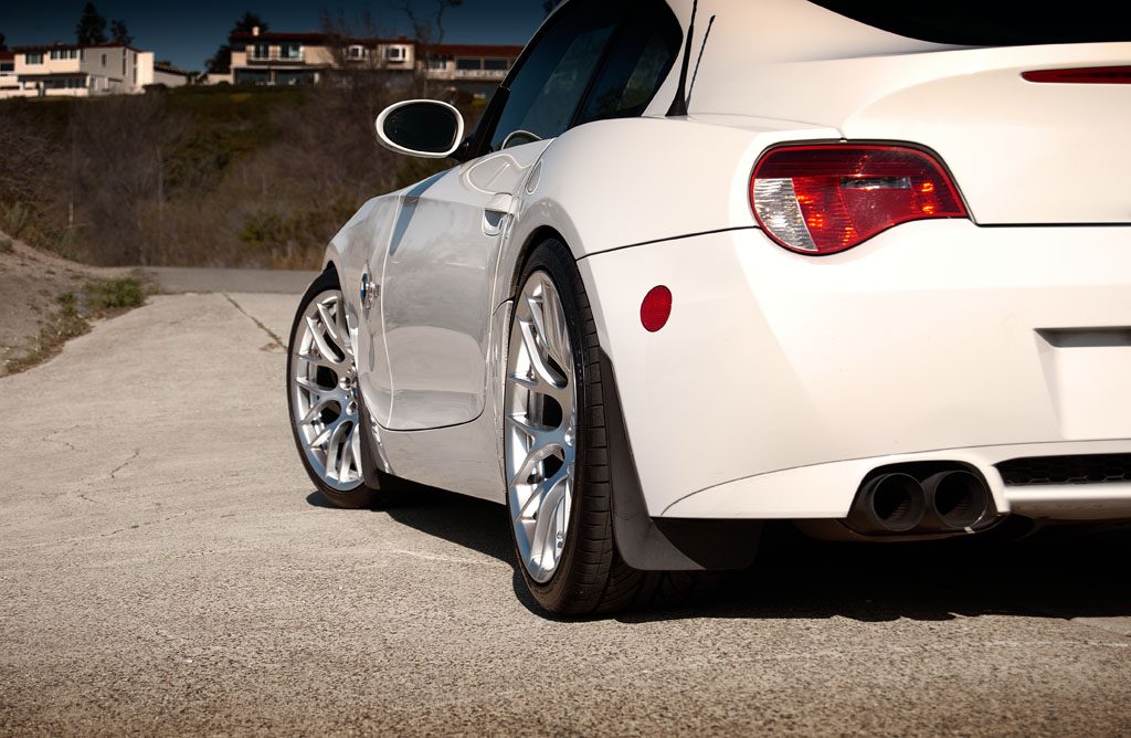 BMW Z4M on custom forged wheels