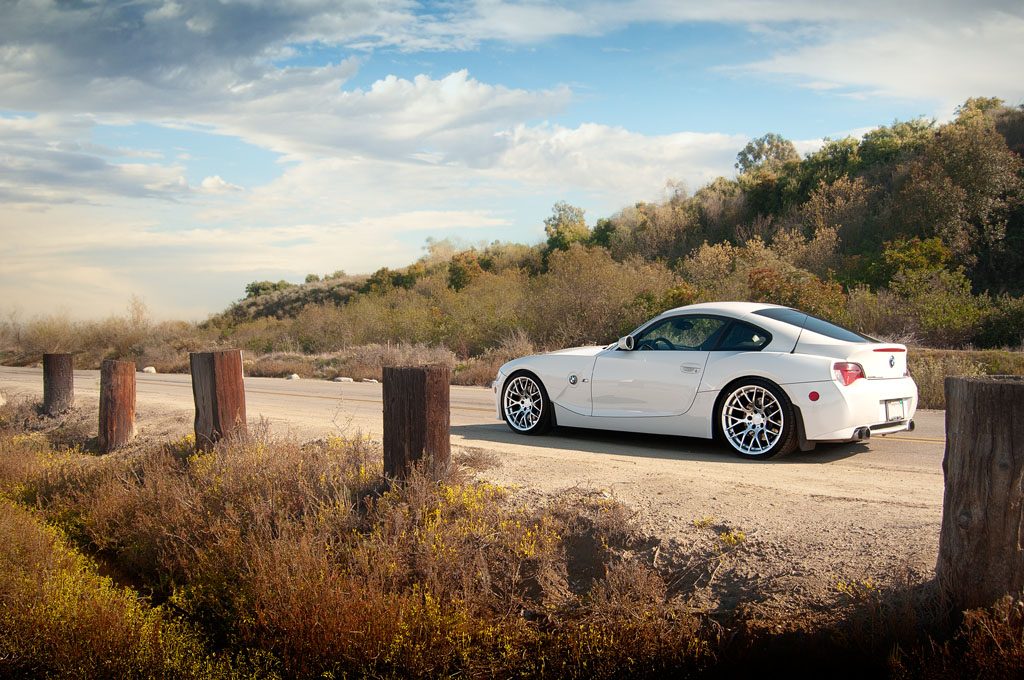 BMW Z4M on custom forged wheels