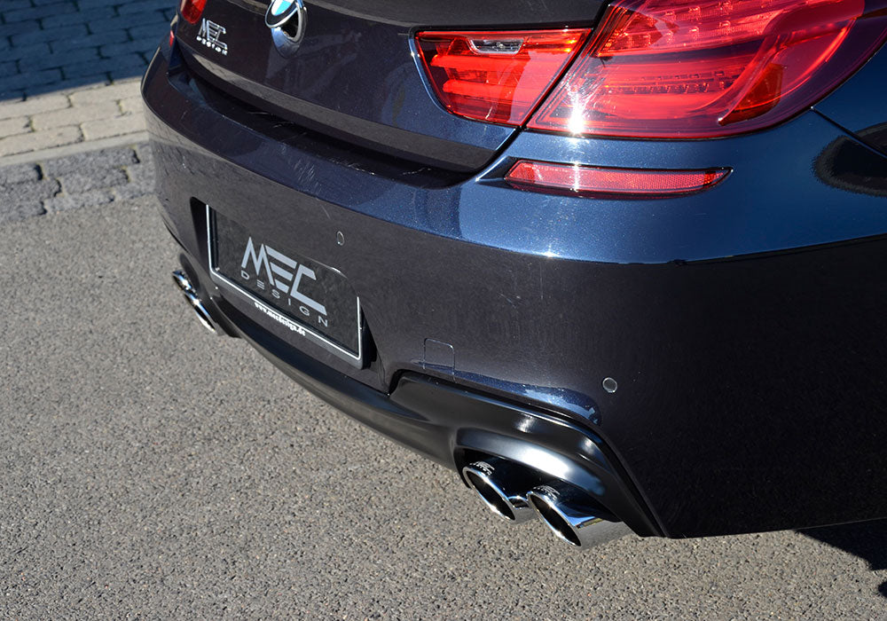 MEC Design sports exhaust for BMW F12 / F13 650i + 640i