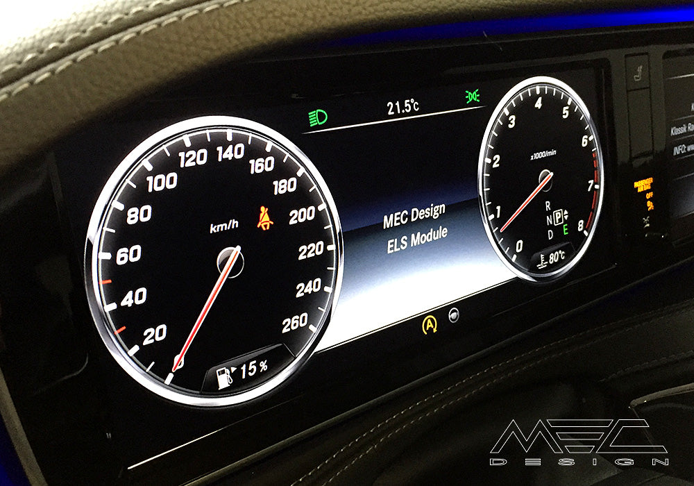MEC Design Lowering Airmatic + ABC for the C217 S500 – S63+S65 AMG