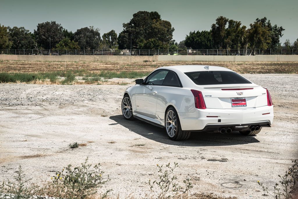 CADILLAC ATS-V COUPE on custom forged wheels