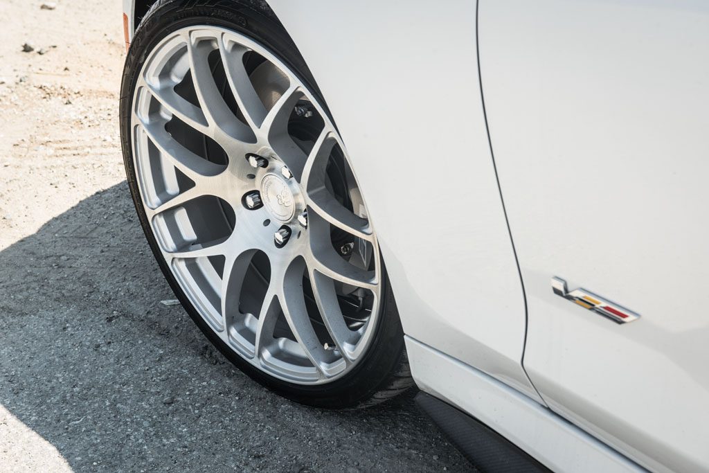 CADILLAC ATS-V COUPE on custom forged wheels