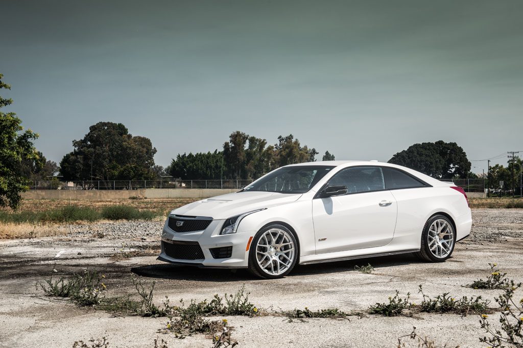 CADILLAC ATS-V COUPE on custom forged wheels