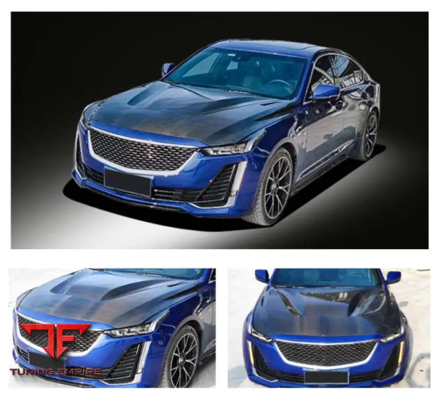 CADILLAC CT5 2020 + CT5 GTS STYLE CARBON HOOD