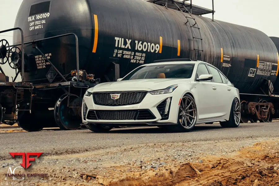 Cadillac CT5-V Blackwing on custom forged wheels