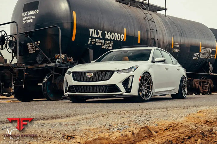 Cadillac CT5-V Blackwing on custom forged wheels