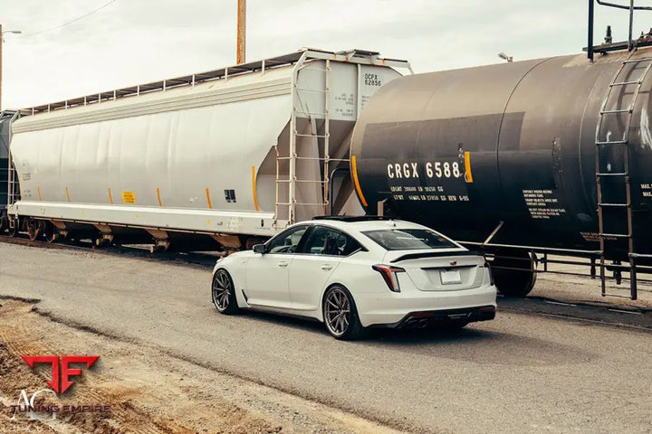 Cadillac CT5-V Blackwing on custom forged wheels