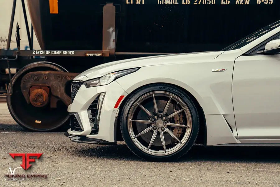 Cadillac CT5-V Blackwing on custom forged wheels