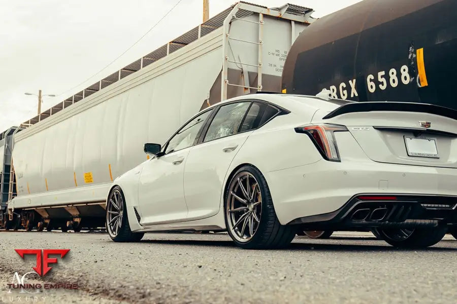 Cadillac CT5-V Blackwing on custom forged wheels