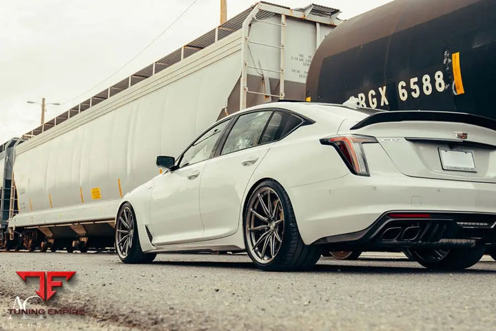Cadillac CT5-V Blackwing on custom forged wheels