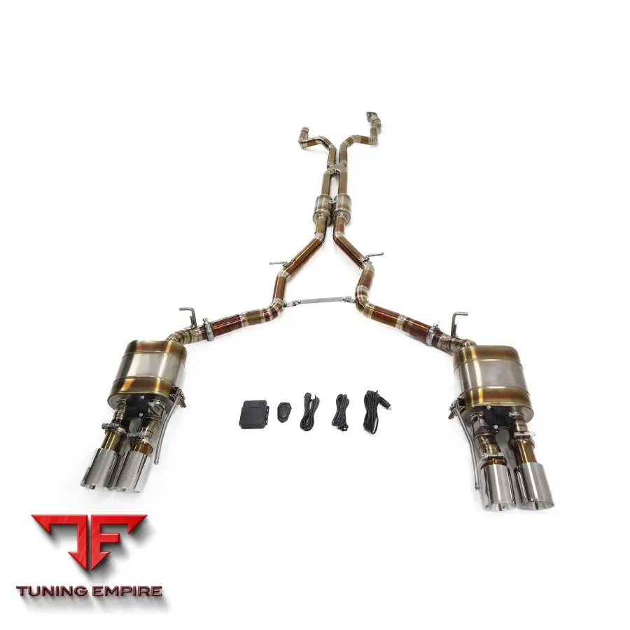 CADILLAC CT6 3.0T TITANIUM CATBACK RAZOR EXHAUST WITH MUFFLER VALVE