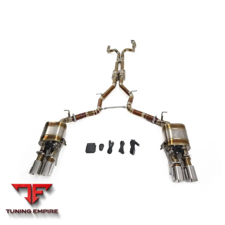 CADILLAC CT6 3.0T TITANIUM CATBACK RAZOR EXHAUST WITH MUFFLER VALVE