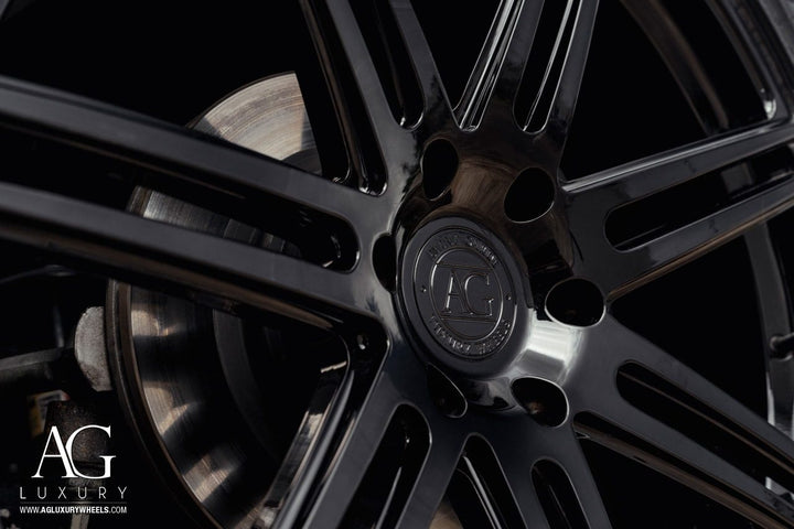 Cadillac Escalade EXT on custom forged wheels