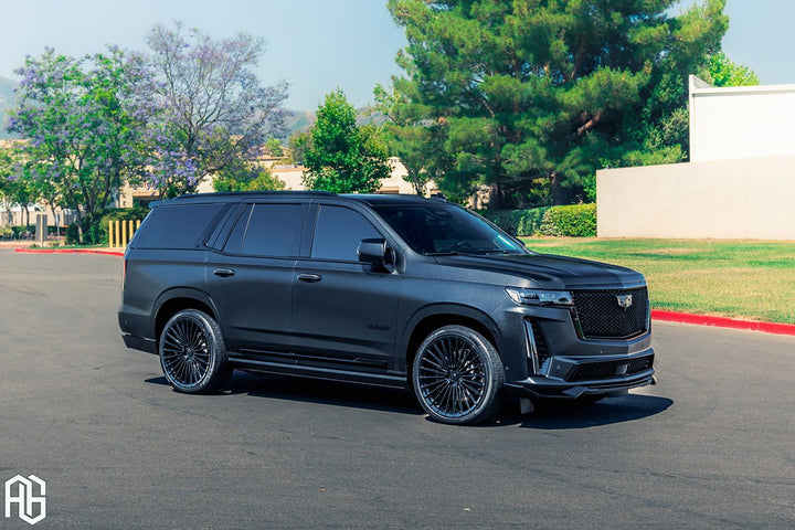 Cadillac Escalade V on custom forged wheels