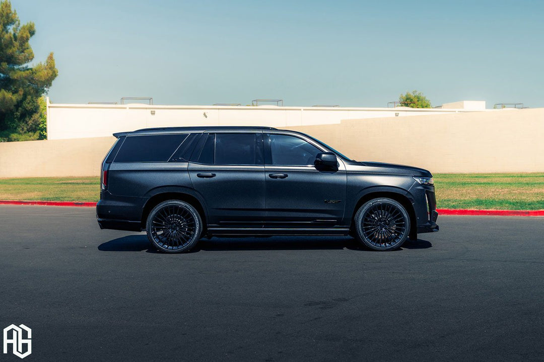 Cadillac Escalade V on custom forged wheels